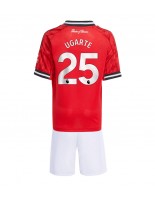 Manchester United Manuel Ugarte #25 Kotipaita Lasten 2025-26 Lyhythihainen (+ shortsit)